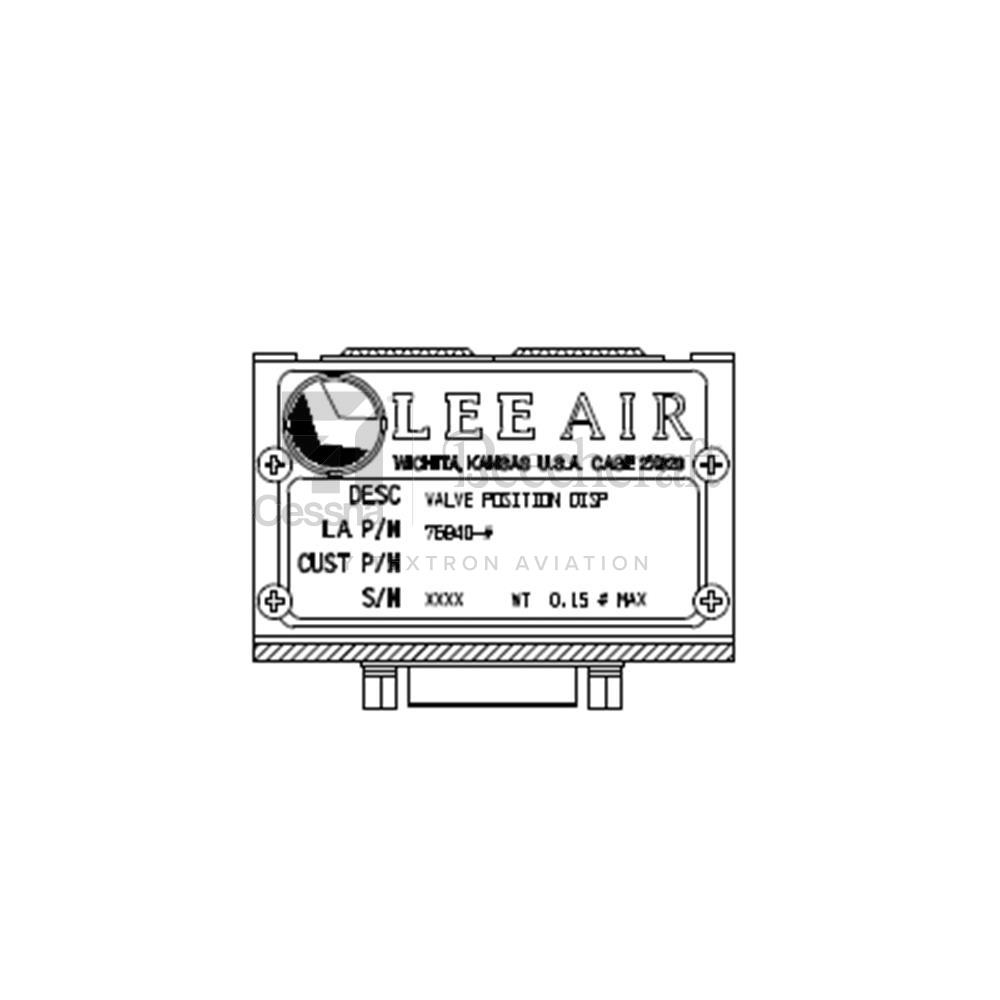 76840-1|VALVE POSITION DISPLAY MODULE