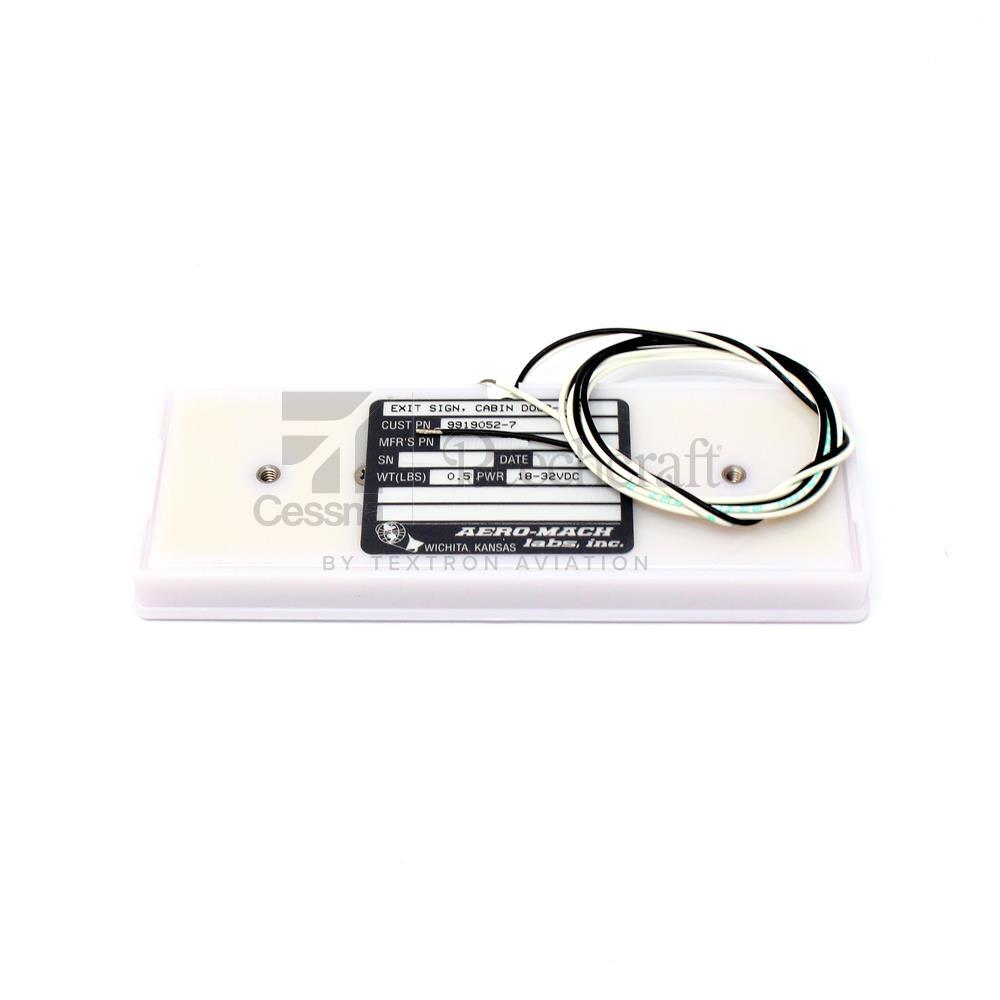9919052-7|EXIT SIGN, LED HORIZONTAL